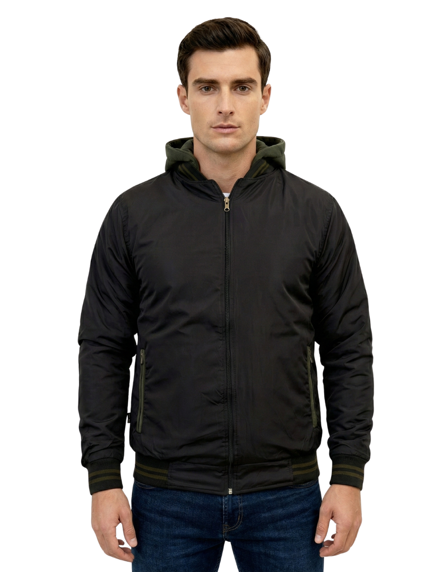 MAGNO® Chaqueta estilo buzo doblefaz