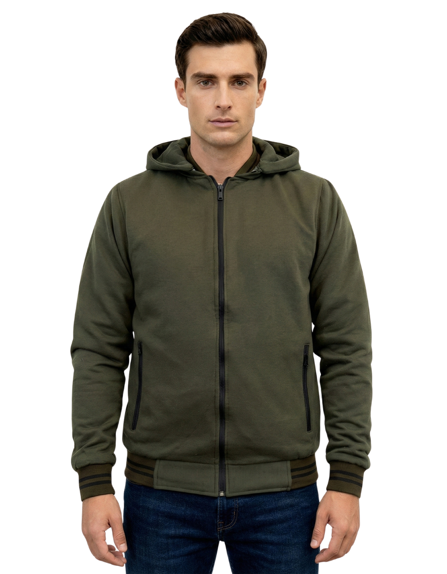 MAGNO® Chaqueta estilo buzo doblefaz