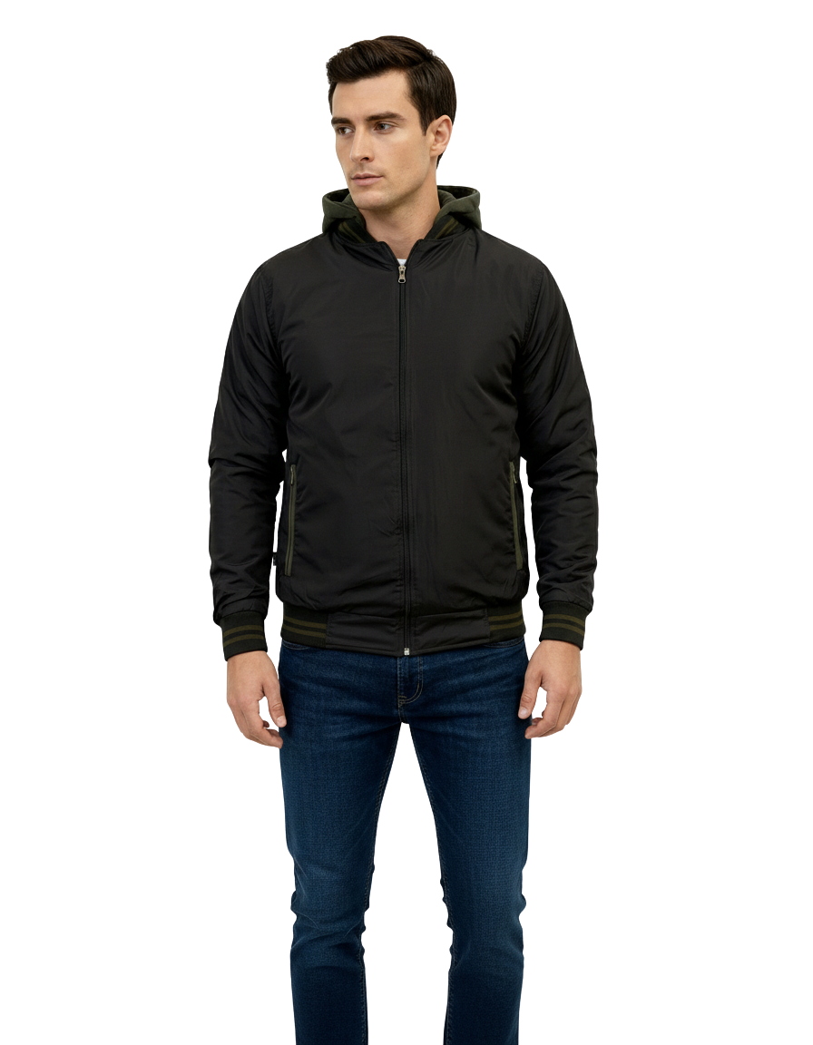 MAGNO® Chaqueta estilo buzo doblefaz