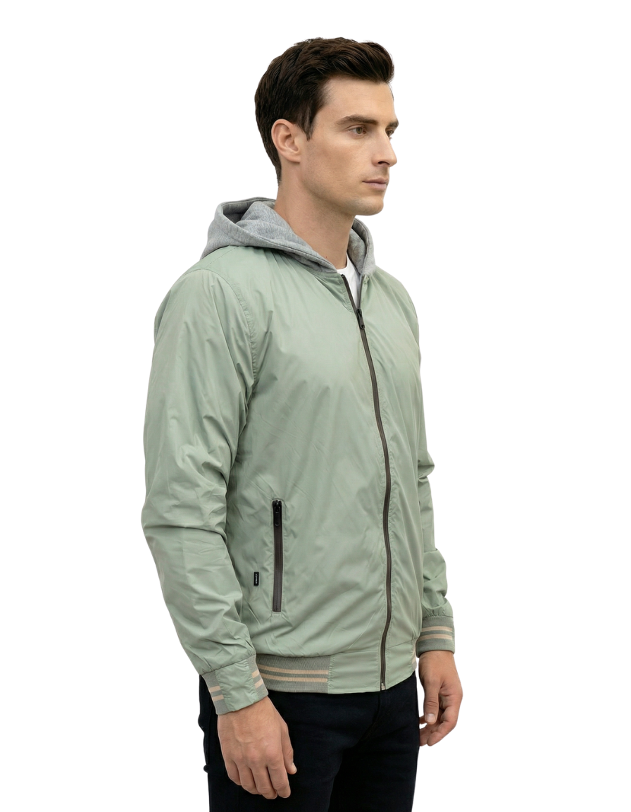 JAMES® Chaqueta estilo deportivo, abrigo total y comodidad sin límites