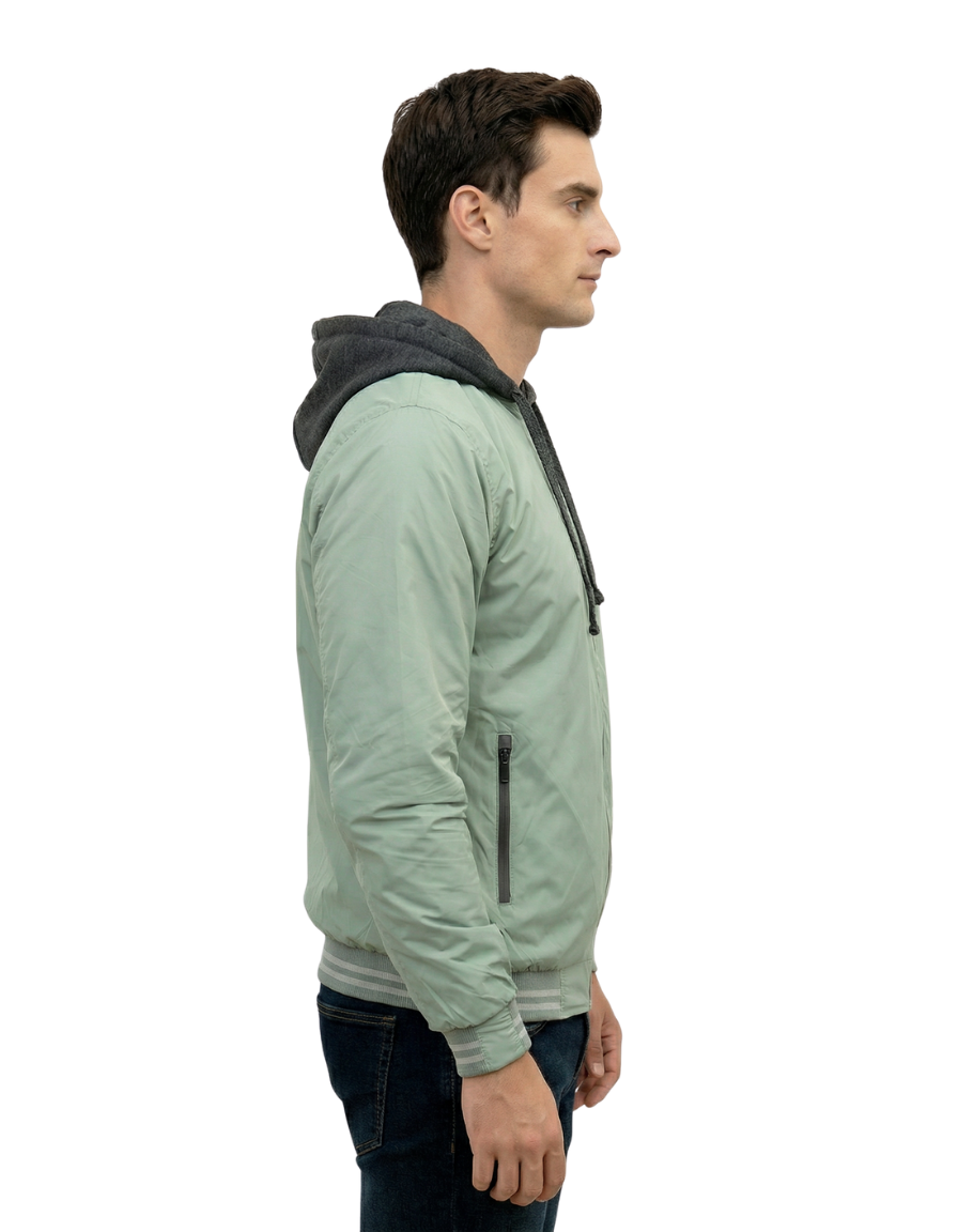 JAMES® Chaqueta estilo deportivo, abrigo total y comodidad sin límites