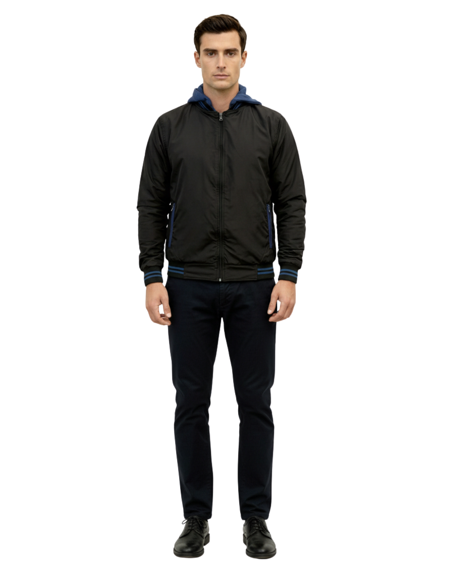 MAGNO® Chaqueta estilo buzo doblefaz